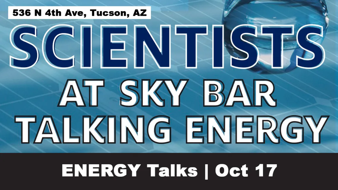 Event flyer for Energy Talk